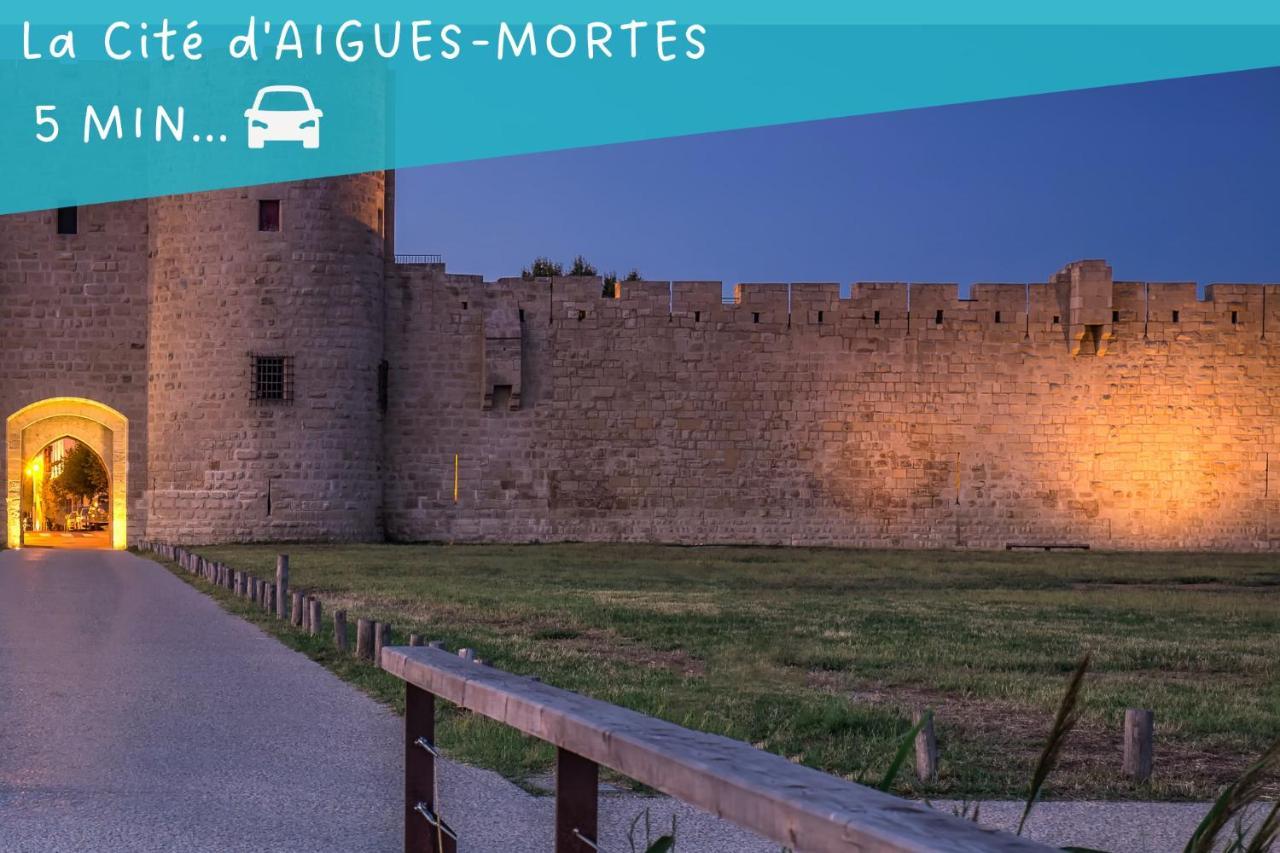 Ferienwohnung Le Flamant Rose - Cosykaz Aigues-Mortes Exterior foto