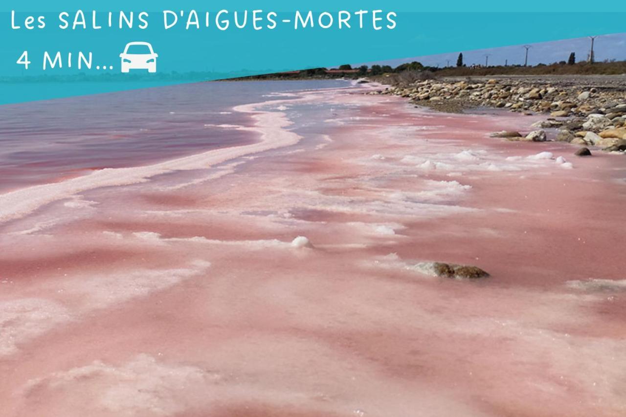 Ferienwohnung Le Flamant Rose - Cosykaz Aigues-Mortes Exterior foto